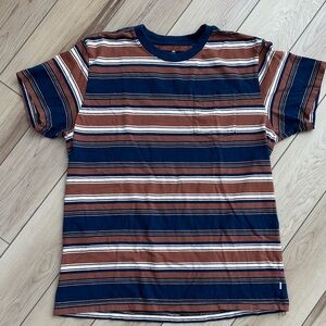 Katin Kids Striped Tee - Navy and Brown